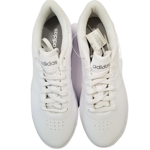 NWT Woman's Sporty Adidas Court Bold Skateboard Classic Leather Athletic Shoe 10 - Picture 5 of 8